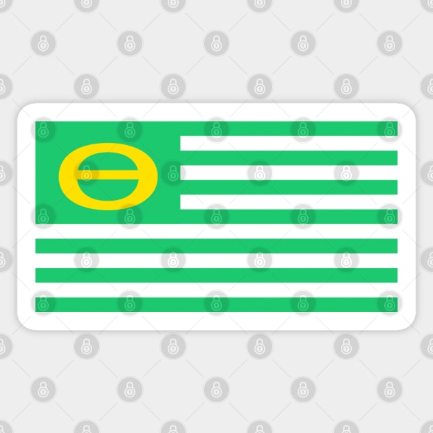 Ecology Flag Sticker by Pop Fan Shop